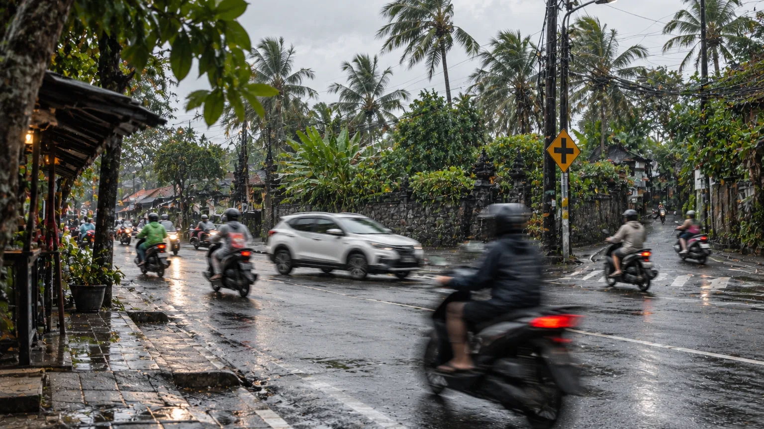 Driving licence and police checks in Bali
